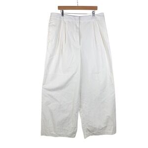 New Worthington Wide Leg Corduroy Pants size 18 White‎ Polar Bear